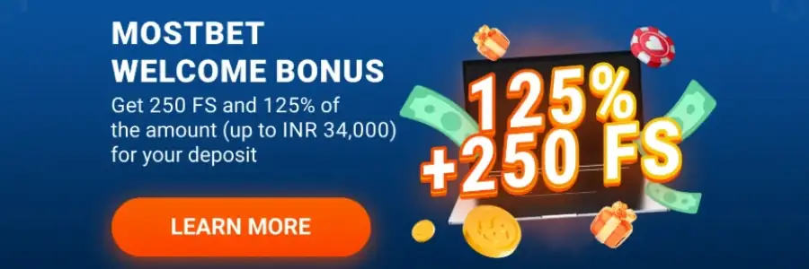 Mostbet bonus